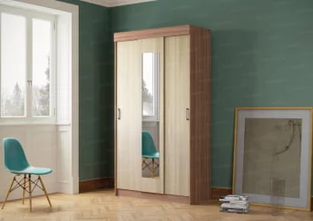 Шкаф-купе Венге/Сосна Лоредо