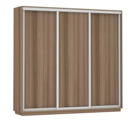 Шкаф Экспресс Трио Элемент 2400х2200х Ясень шимо тёмный / 2400х2200h