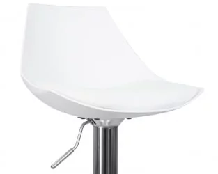 Барный стул ДОБРИН РОCКЙ Белый / DOBRIN ROCKY