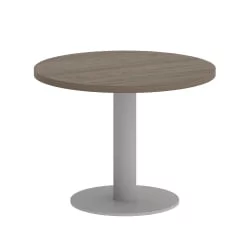 Стол журнальный круглый HOME OFFICE VR.SP-5-60.1G Вяз Благородный/Серый металл