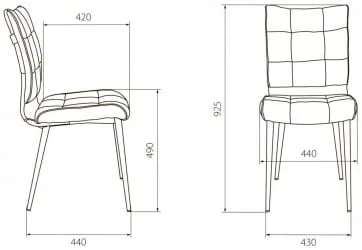 Стул для кухни Бюрократ KF-4 Песочный Light 21 Стул для кухни Бюрократ KF-4 Песочный Light 21