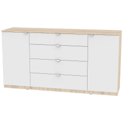 Комод К-93кс180кс45-1-ТР(ДСС-Белый) / K-93x180x45-1-TR(ДСС-Белый)