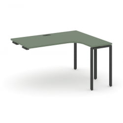 Стол-приставка к опорной тумбе/шкафу (правый) CONCEPT CN.OSAPR-006(R) Кобо Черный