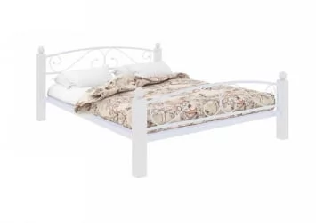 Кровать Вероника Lux Plus 1600х1900 Белая Кровать Вероника Lux Plus 1600х1900 Белая