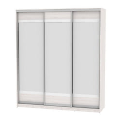 Шкаф-купе B-220х200х60-3(ЯАС-D10D10D10)