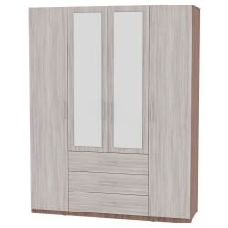 Шкаф распашный R-230х180х45-3-M(ЯШТ-ЯШС)