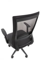 Офисное кресло CХАИРМАН 500 ЛТ (ЛТ) ЭКО Б/П экокожа Черный / CHAIRMAN (LT)