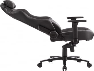 Кресло геймерское Еверпроф Блаcкшот Экокожа Черный / Everprof Blackshot