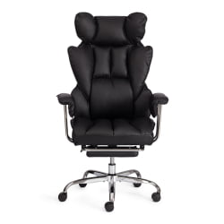 Кресло Comfy CR кож/зам, черный