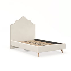 Мягкая кровать Элиза ЛД 600.540.000 Бежевый Светло-коричневый