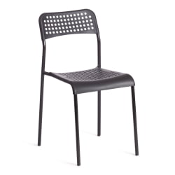 Стул ADDE (mod. C-049) металл/пластик, 39 х 49 х 78 см, Black (черный)