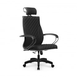 Кресло руководителя Metta L 2c 44C/K116 Infinity Easy Clean (MPES) Комплект 8 Черное