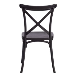 Стул CROSS (mod. PL24) / 1 шт. в упаковке пластик, 48 х 58 х 89 см, Black (черный) 05