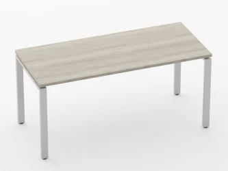 Стол прямой Deka П-обр. каркас 7.07.16  Дуб Сантана светлый
