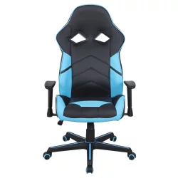 Кресло компьютерное BRABIX Storm GM-006 Черное/голубое