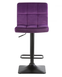 Стул барный DOBRIN DOMINIC (фиолет велюр (MJ9-58)) 2 шт