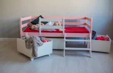 Лестница к кроватям 1400*800 RooRoom VK-10 Белая