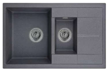 Кухонная мойка GRANULA 7802 Графит Кухонная мойка GRANULA 7802 Графит