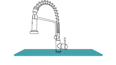 Подставка под кран Kit Kraken WING-GREEK ПодставкаПодКранWING-CREEKLAG