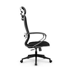 Кресло руководителя Metta L 2c 44C/K116 Infinity Easy Clean (MPES) Комплект 6 Черное