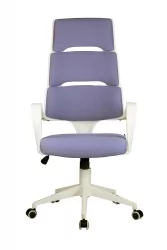 Кресло оператора Riva Chair SAKURA (белый пластик) Лиловый