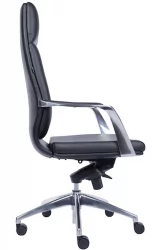 Кресло для руководителя Еверпроф Парис Экокожа Черный / Everprof Paris