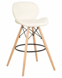 Барный стул DOBRIN BUTTERFLY BAR Кремовый