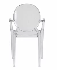 Стул обеденный ДОБРИН ЛОУИС ГХОСТ Прозрачный / DOBRIN LOUIS GHOST