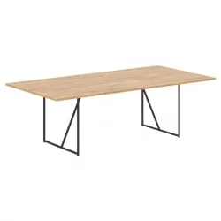 Стол для переговоров LOFTIS LCT 2412 Дуб Бофорд/Черный Стол для переговоров LOFTIS LCT 2412 Дуб Бофорд/Черный