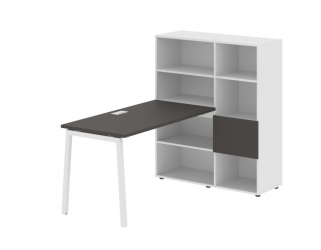 Рабочая станция EDIS ELRST 1113 Мокко Белый Белый