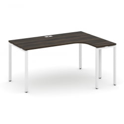 Стол эргономичный правый CONCEPT CN.OSA-002(R) Дуб Мали Белый