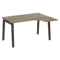 Стол эргономичный правый ONIX WOOD OW.SA-3(R) Тиквуд Темный/Темный