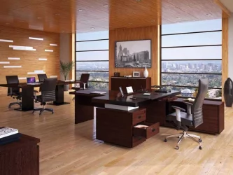 Кабинет руководителя Liverpool №6 Темный дуб