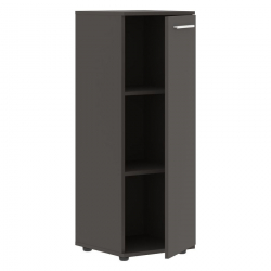 Шкаф-колонка с глухой средней дверью ЕДИС ЕМCС 42.1 Мокко Белый Мокко / EDIS EMCS