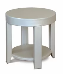 Круглый журнальный столик Сакура 1 Слоновая кость