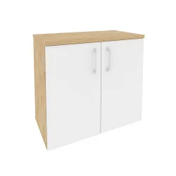 Шкаф приставной / опорный ОНИКС О.СХПО-8 Тиквуд Светлый/Белый / ONIX O.SHPO-8