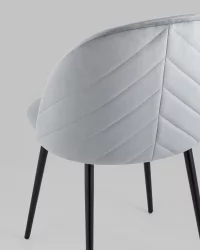 Стул Фолио велюр Серый