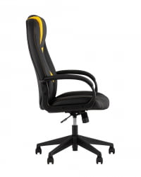Геймерское кресло TopChairs ST-CYBER 8 черный/желтый