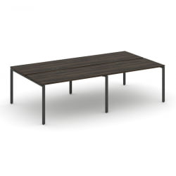 Рабочая станция двухсторонняя на 4 места CONCEPT CN.DRS-008 Дуб Мали Антрацит