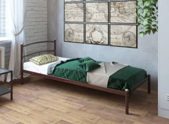 Кровать Хостел 80х190 Черный Кровать Хостел 80х190 Черный