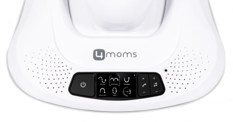 Электронное кресло-качалка 4Moms Mamaroo 4.0 Серебро