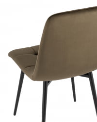 Стул Одди велюр коричневый 4 шт. комплект