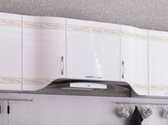 Кухонный гарнитур Анастасия №8 Белый Капучино