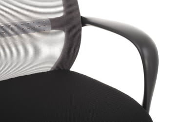 Кресло Фаст В-207 Черный Пластик/Серый / Fast W-207