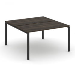 Рабочая станция двухсторонняя на 2 места CONCEPT CN.DRS-003 Дуб Мали Черный