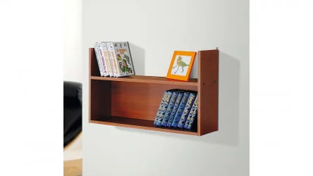 Полка для книг Орех