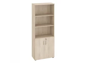 Стеллаж закрытый Альфа 64 532 Дуб Кронберг