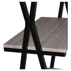 Стол на металлокаркасе BRABIX LOFT CD-004 Дуб антик