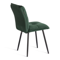 Мягкий стул Sweet LT, велюр, Deep Forest (изумруд), 41х55х88 см