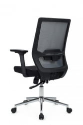 Кресло Фикс РCХ 851Е-3Д-М3 Серый/Черный / Fix RCH 851E-3D-M3